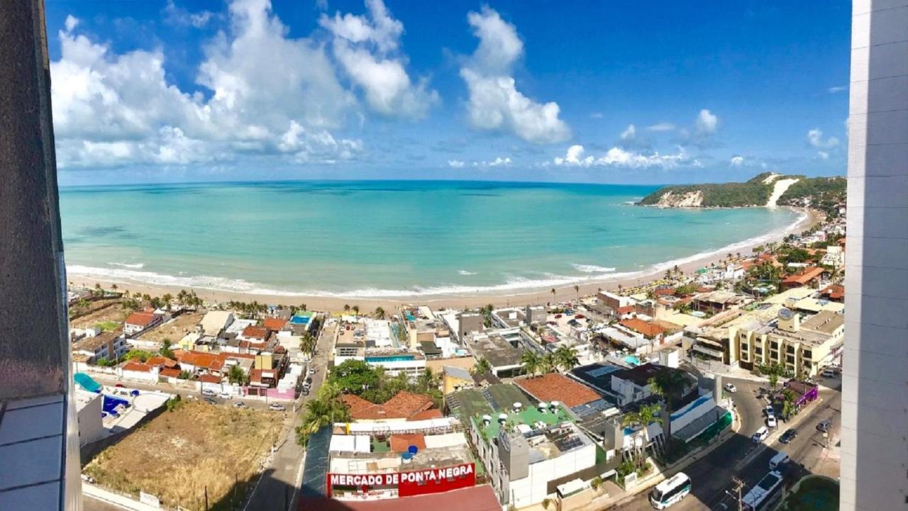 Natal Plaza 1608 Praia - Nbi - Praia Ponta Negra - Vista X Mar Apartman Kültér fotó