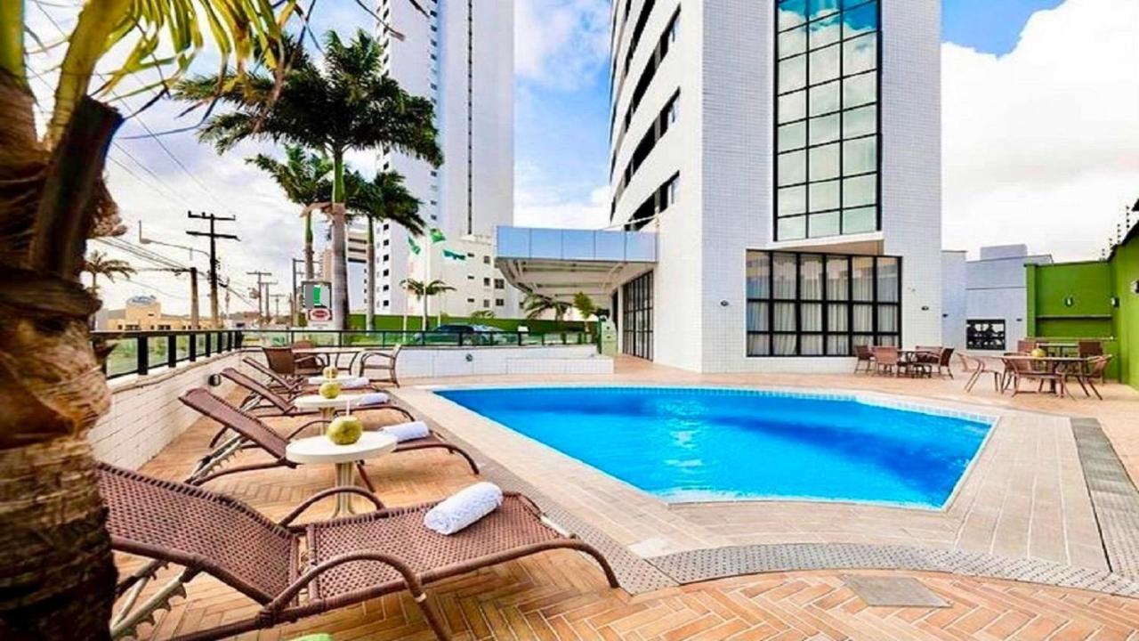 Natal Plaza 1608 Praia - Nbi - Praia Ponta Negra - Vista X Mar Apartman Kültér fotó